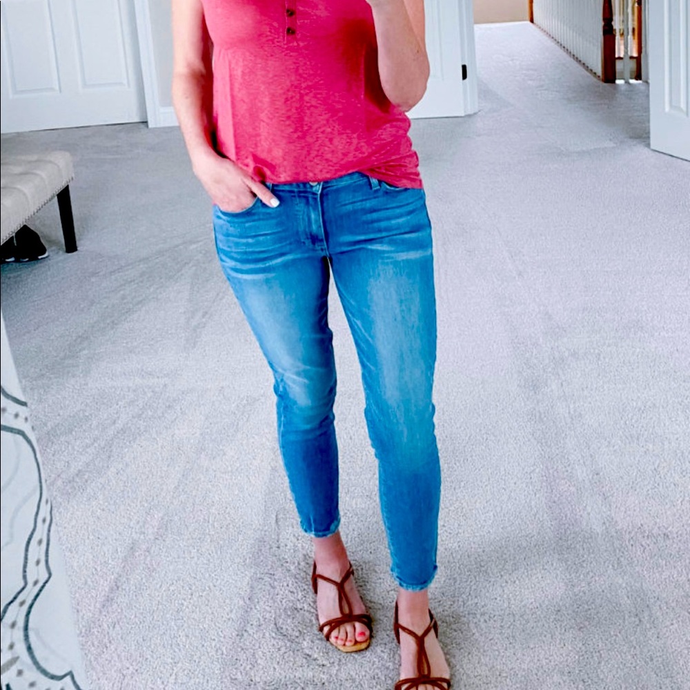 Paige Hoxton Crop Jeans